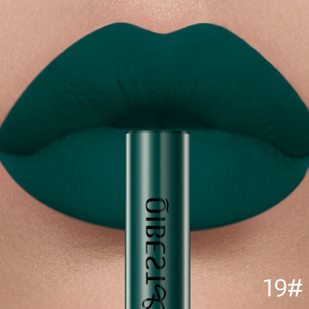 Long-Lasting Waterproof Velvet Matte Liquid Lipstick - 32