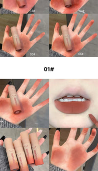 Velvet Matte Lip Mud Tint for Long-Lasting Soft Focus Finish