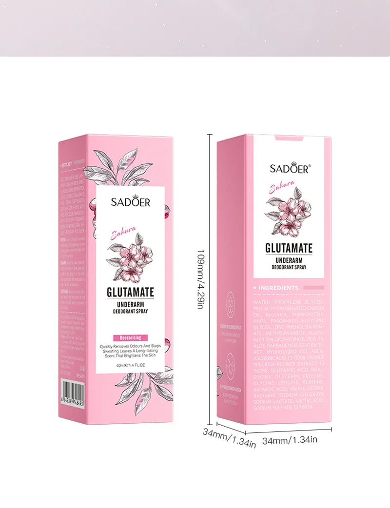 Sakura Refreshing Underarm Deodorant Spray - 20