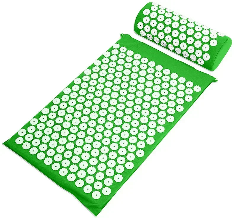 Acupressure Mat and Pillow Set for Back Pain and Stress Relief - 23