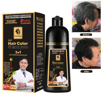 Instant Herbal Hair Color Dye Shampoo