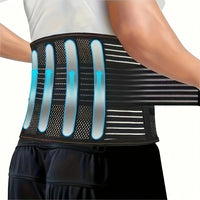 Adjustable Breathable Back Support Belt for Lower Back Pain