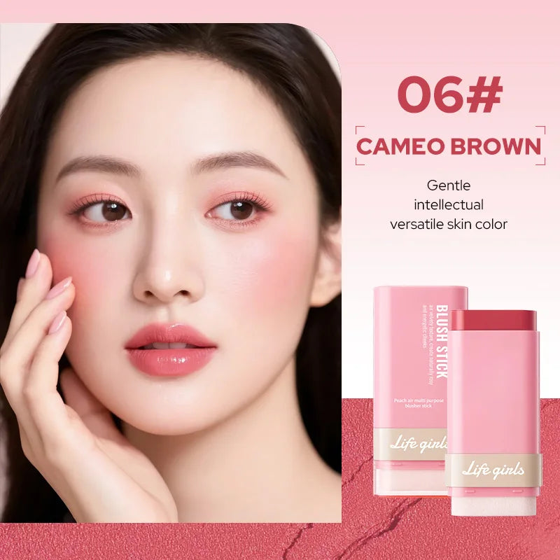 Multi-Purpose Cream Blush Stick for Radiant Cheeks - 24