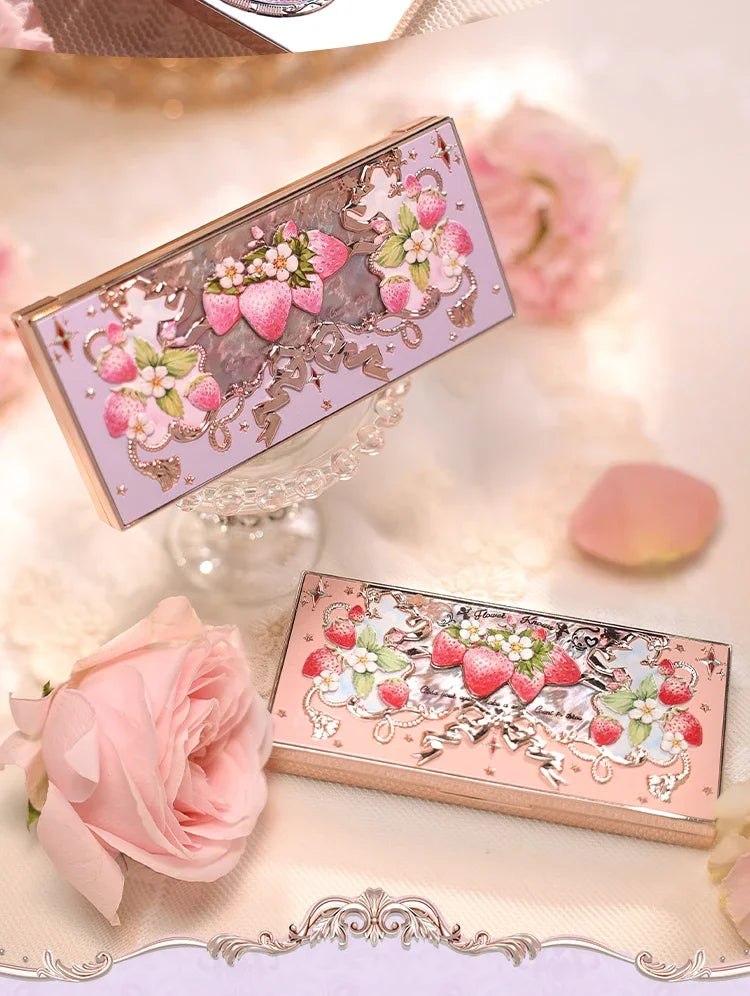 Five-Color Strawberry Eyeshadow Palette - 15