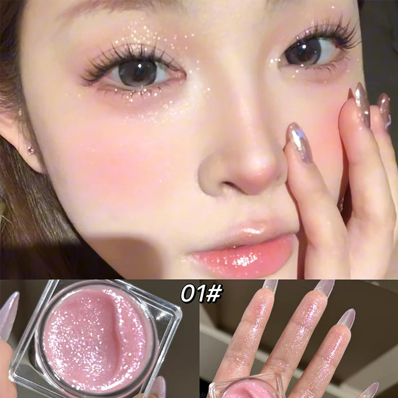 Shimmering Cream Highlighter for Radiant Glow - 2