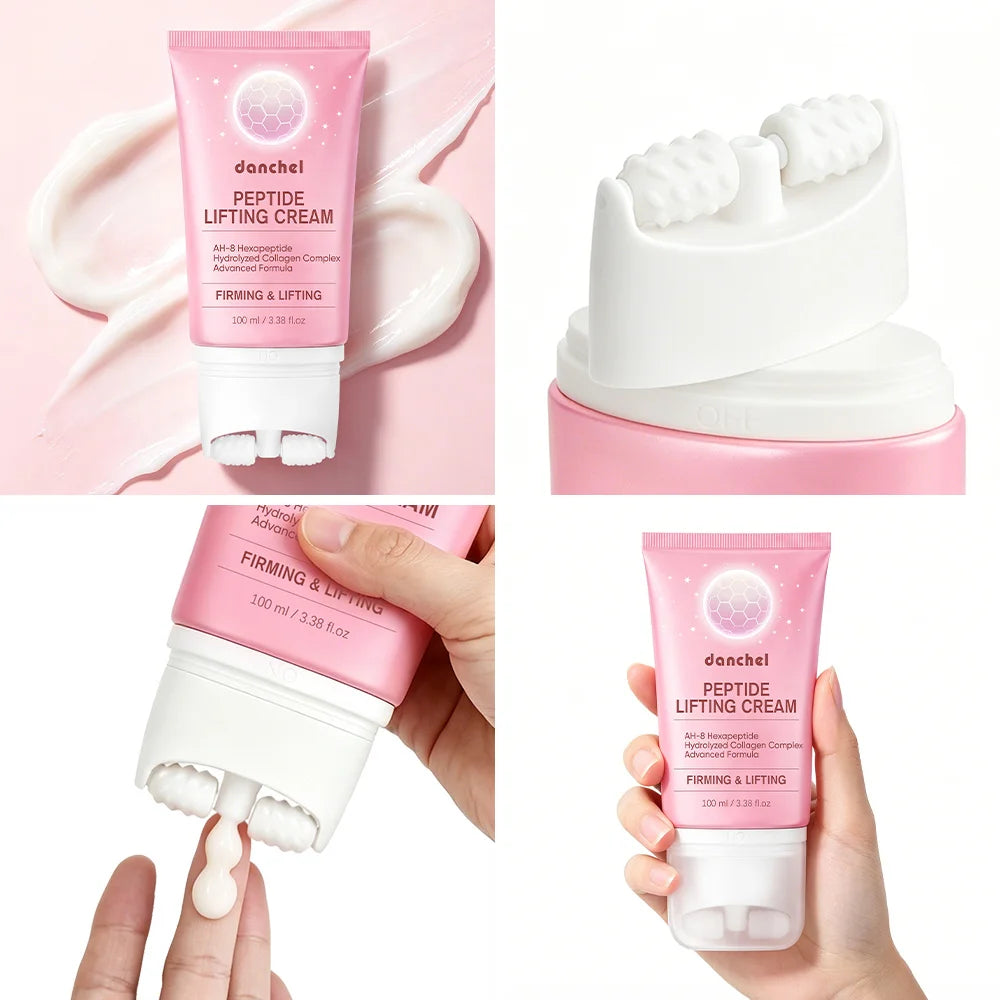 Peptide Neck Firming Cream with Built-in Roller - 6