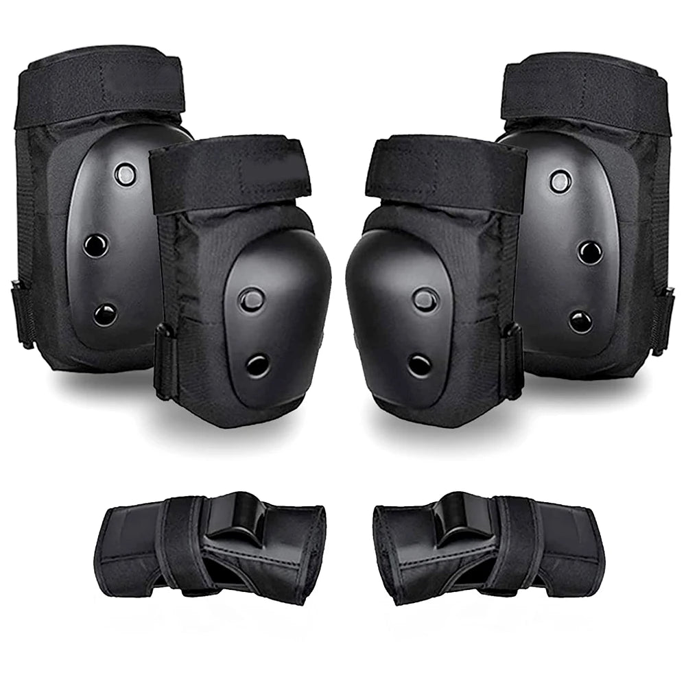 6-Piece Protective Knee, Elbow, and Wrist Pad Set - 8