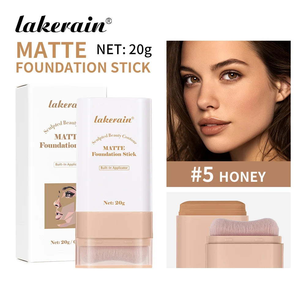 Serum Boosted Skin Tint Foundation Stick for Radiant Coverage - 34