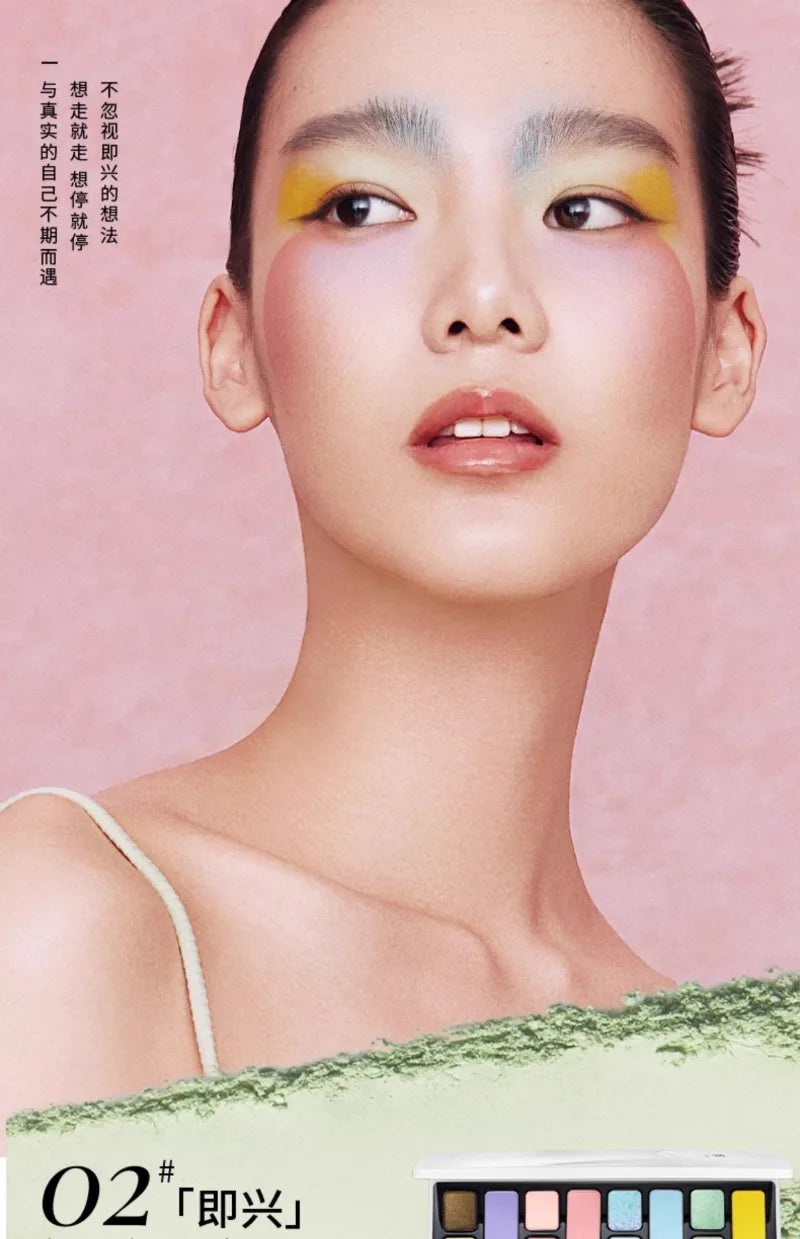 16-Color Versatile Eyeshadow Palette for Daily & Glam Looks - 25