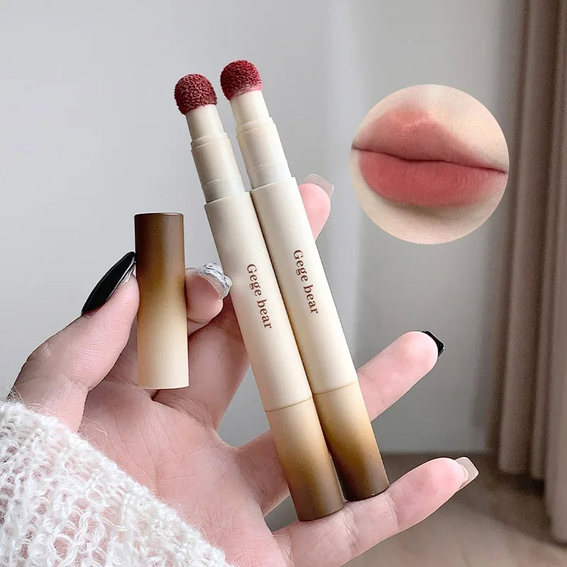 Velvet Matte Lip Powder Cream for Long-Lasting Soft Finish - 6