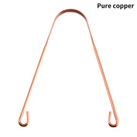 Professional Metal Tongue Scraper for Fresh Breath