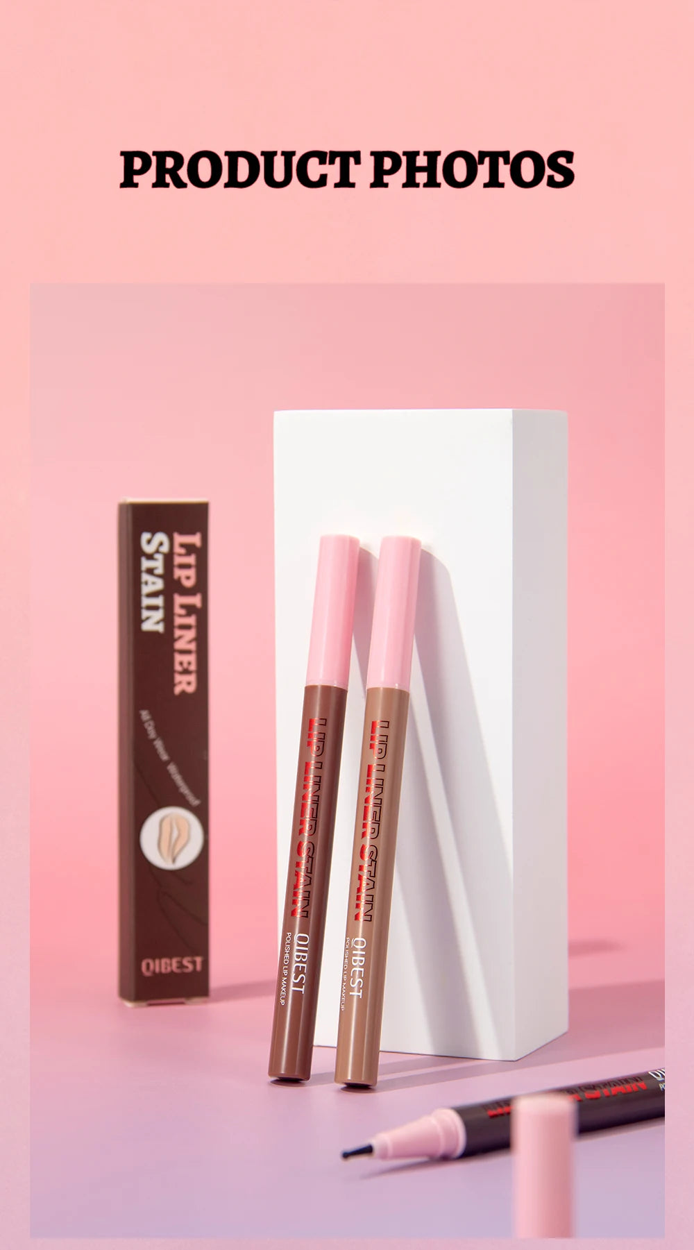 Waterproof Matte Liquid Lip Liner Pencil - 17