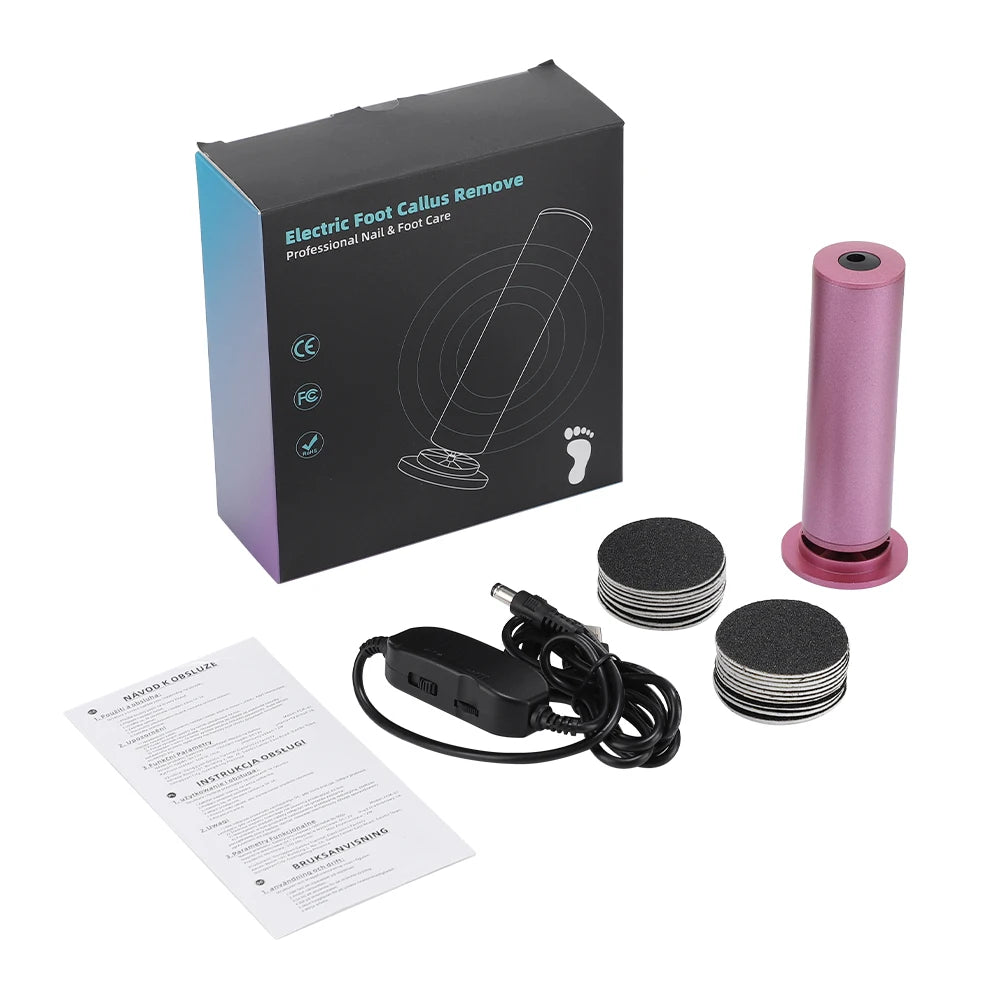 Electric Callus Remover for Smooth Cracked Heels and Feet - 11