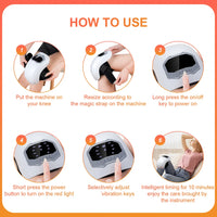 Wireless Smart Knee Massager for Pain Relief