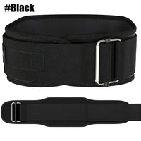 Self-Locking Weight Lifting Belt for Stability and Support
