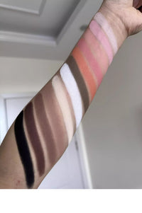 10-Color Waterproof Shimmer Eyeshadow Palette
