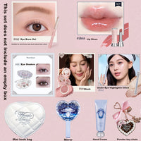 Complete Professional Makeup Gift Set with Mirror