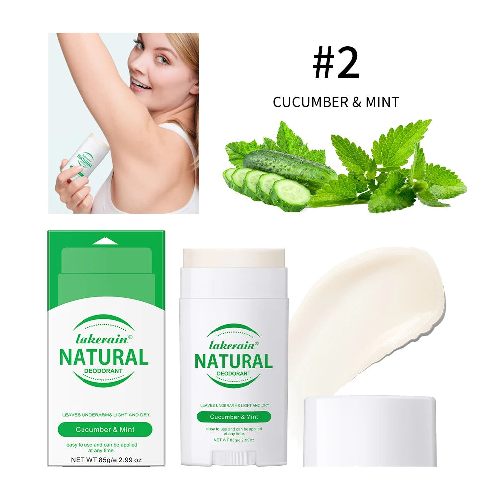 Long-Lasting Natural Solid Deodorant Stick for Fresh Underarms - 21