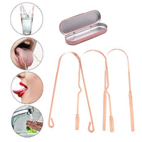 Pure Copper Tongue Scraper for Fresh Breath