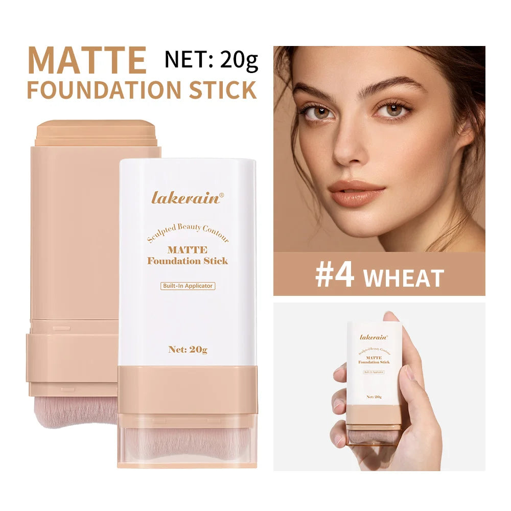 Matte Foundation Stick with Built-in Brush - 36