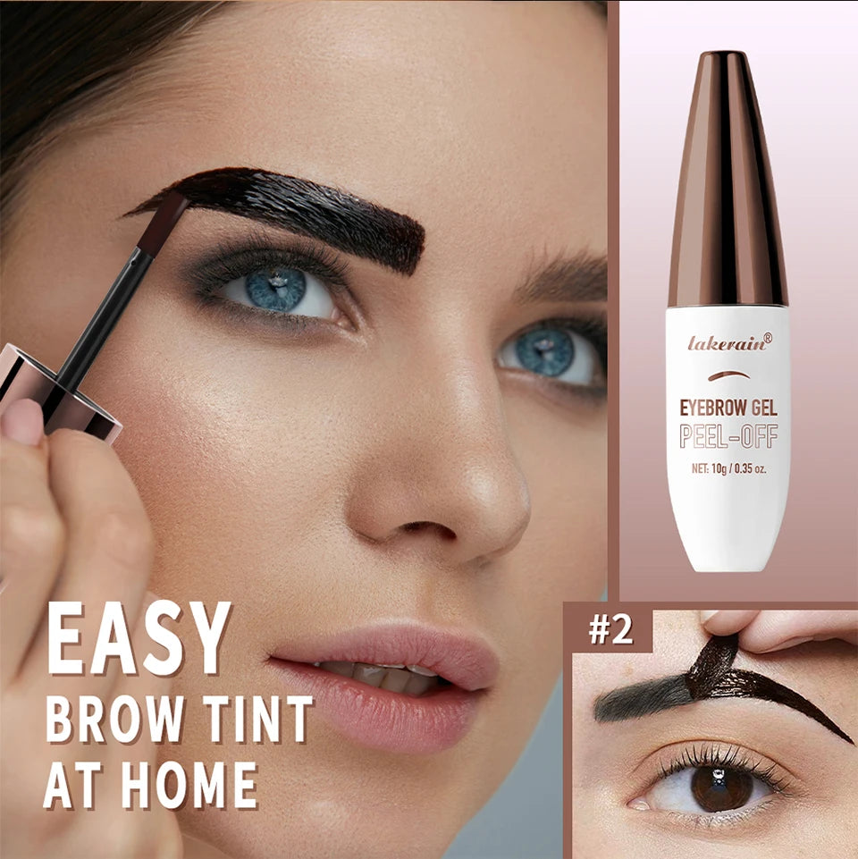 Waterproof Peel-Off Eyebrow Tint Gel - 10