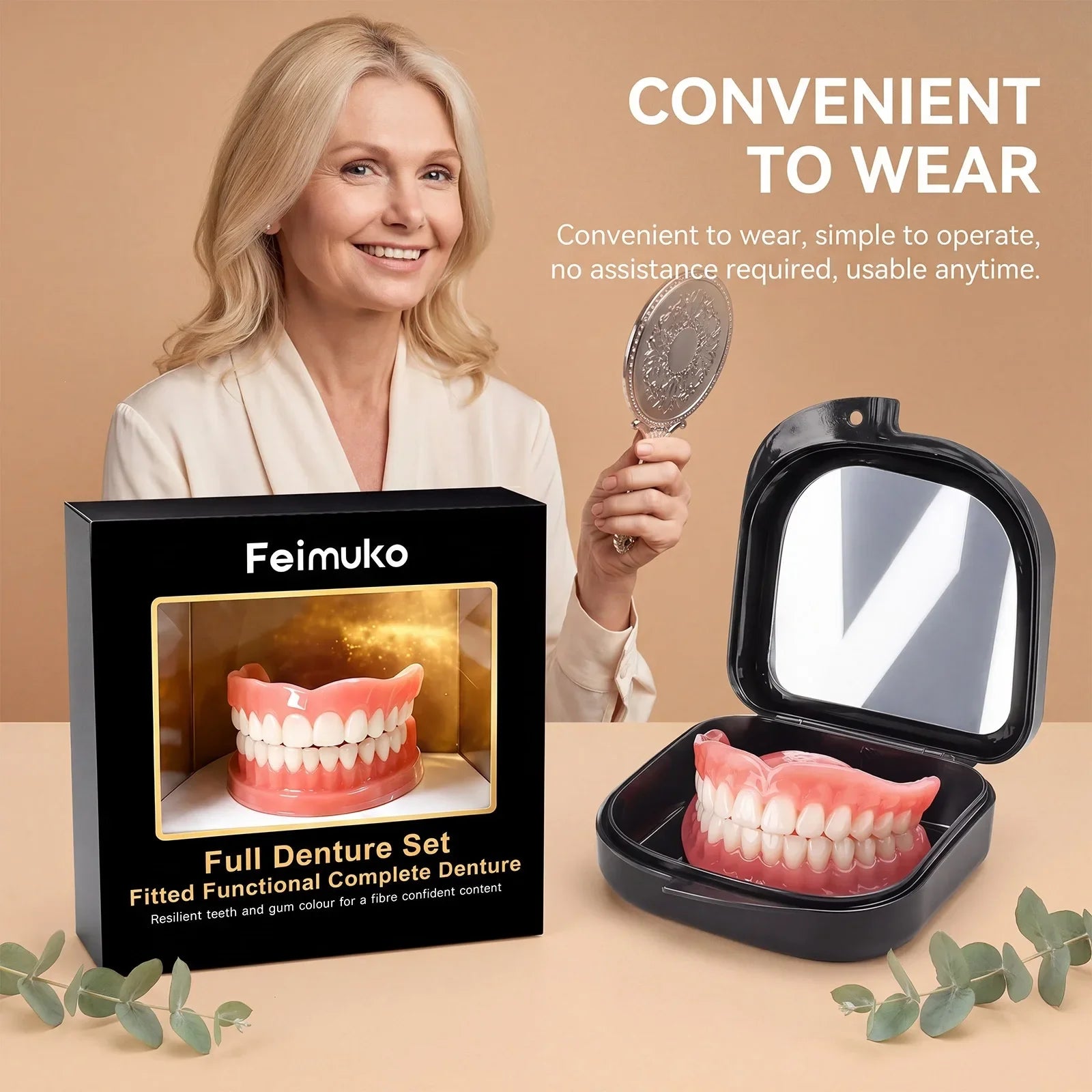 Custom Fit Silicone Dentures for Natural Smile and Comfort - 10