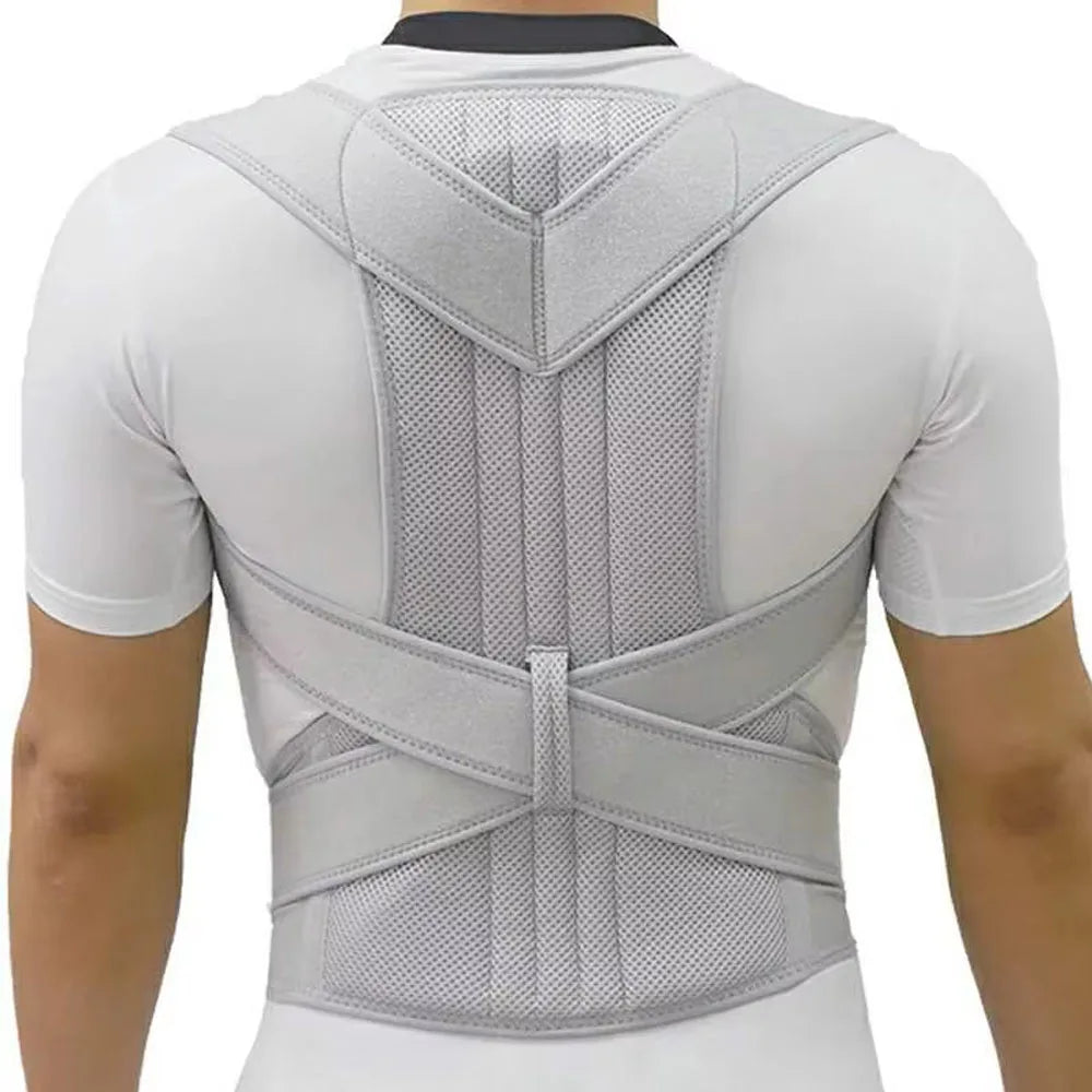 Adjustable Posture Corrector Back Support Brace - 9