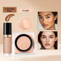 Matte Concealer and Setting Powder Makeup Set