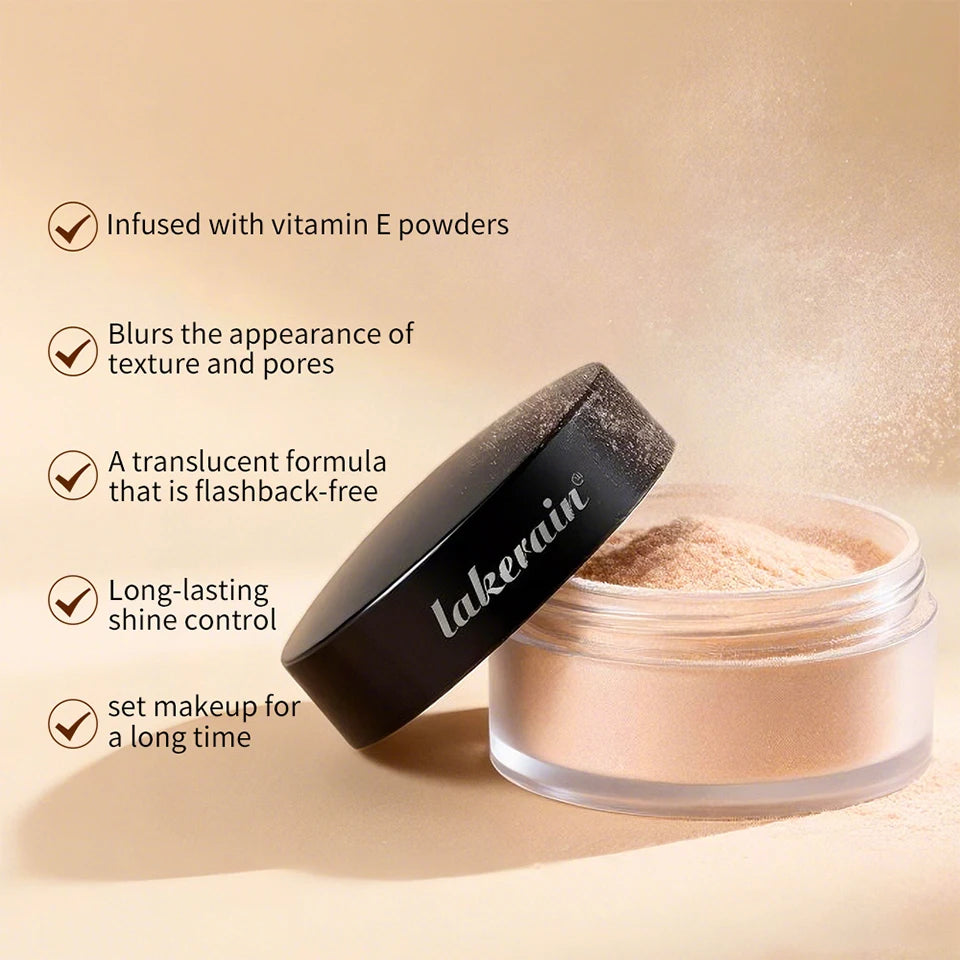 Translucent Loose Setting Powder for Flawless Matte Finish - 8