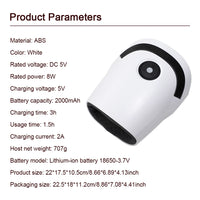 Electric Air Compression Hand Massager with Heat Therapy