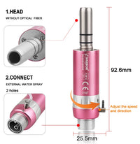 4-Piece Dental Handpiece Kit with Air Motor