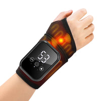 Heated Vibrating Wrist Massager for Pain Relief