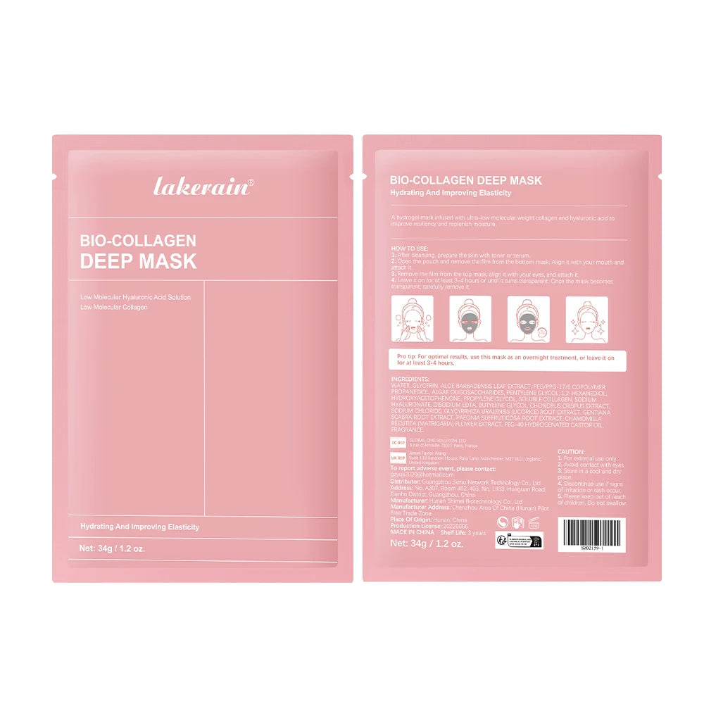 Bio-Collagen Deep Hydrating Face Mask for Pore Minimizing - 23