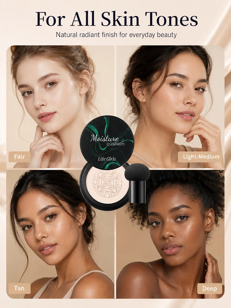 Hydrating Mushroom Cushion Foundation for Flawless Coverage - 13