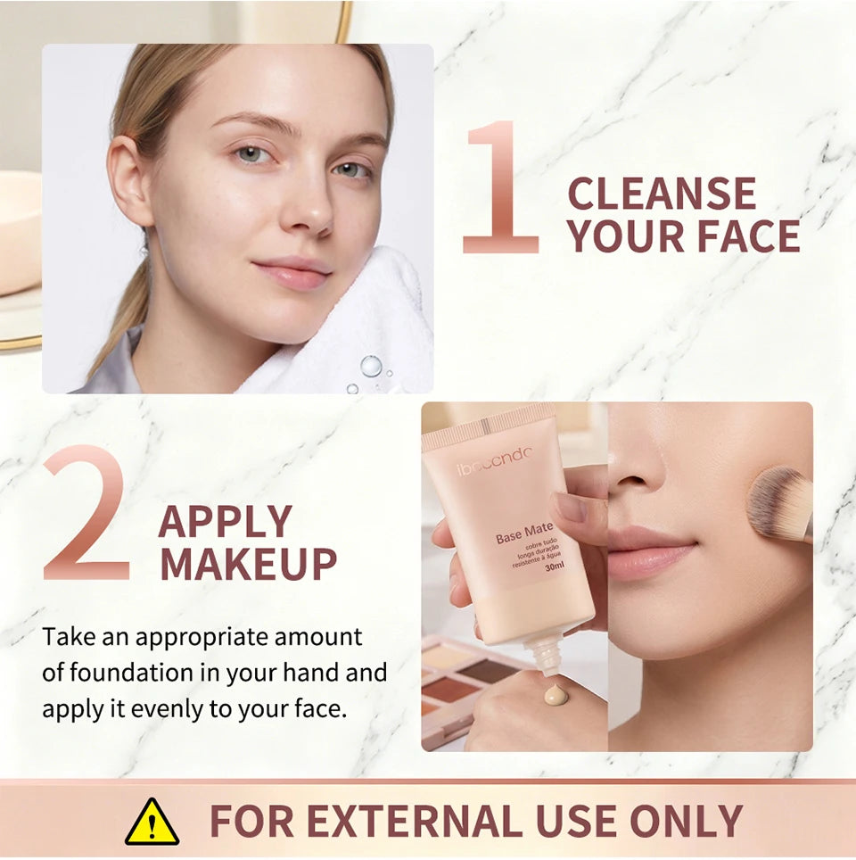 Long-Lasting Waterproof Matte Foundation - 16