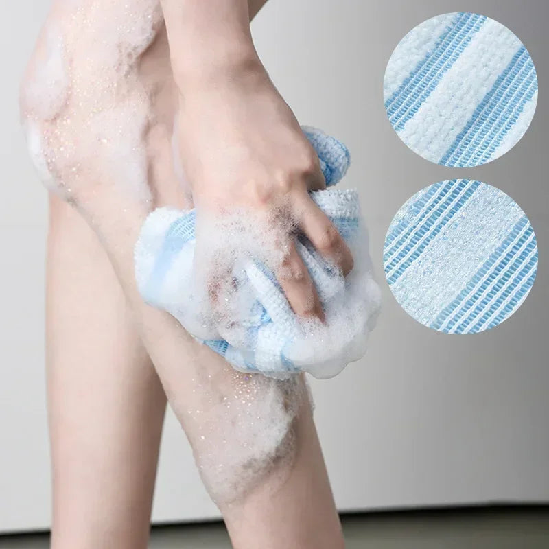 Exfoliating Japanese Bath Back Scrubber Towel - 9