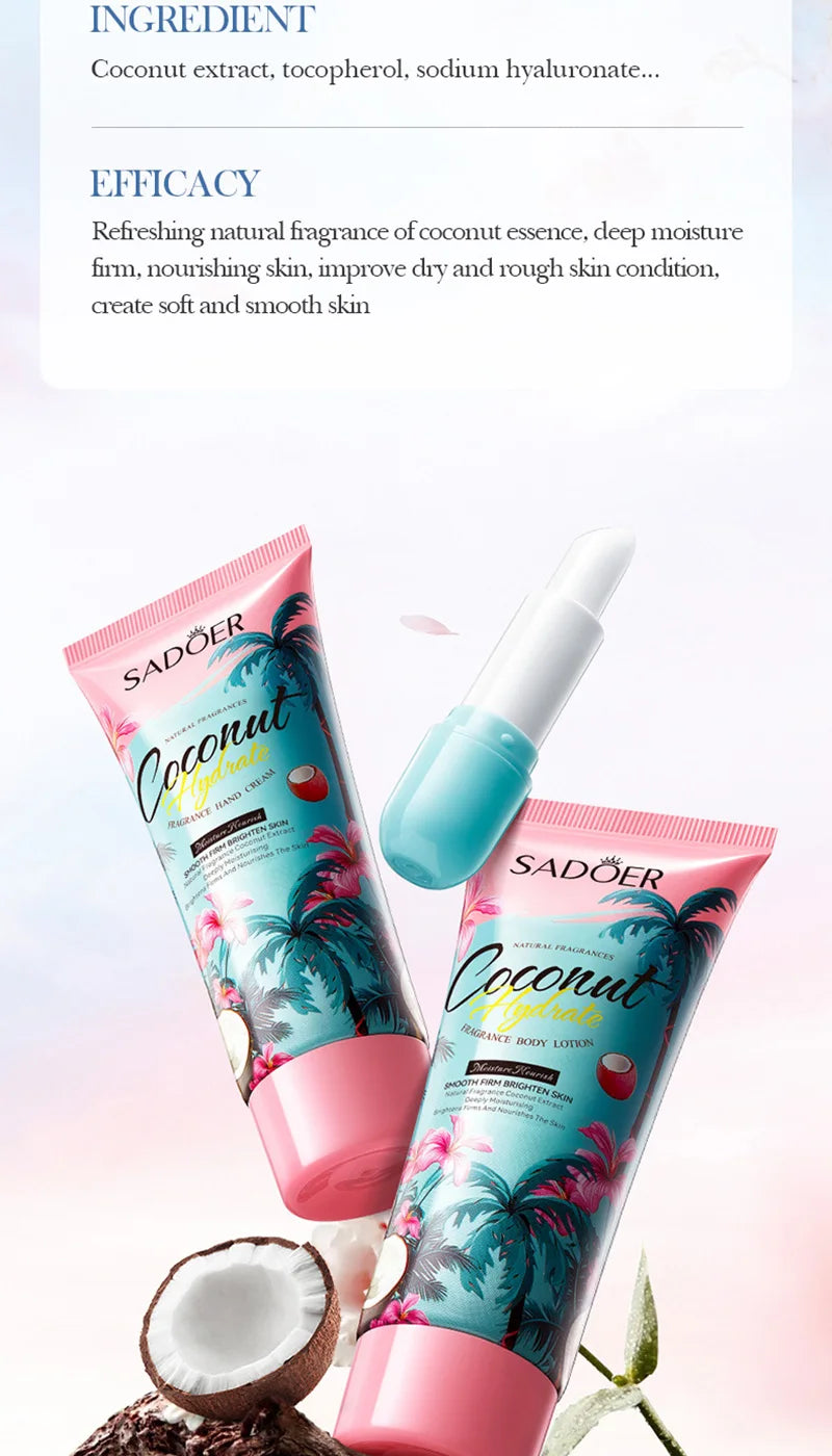 Coconut Fragrance Moisturizing Body Care Set - 25