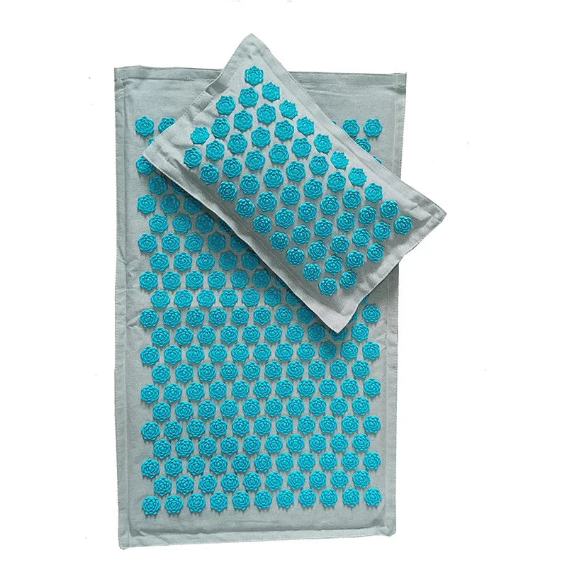 Acupressure Massage Mat and Pillow Set for Muscle Relief - 31