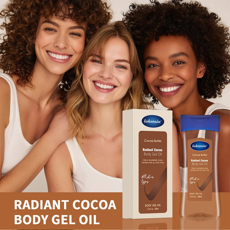 Radiant Cocoa Body Oil Gel for Glowing Hydrated Skin - 9