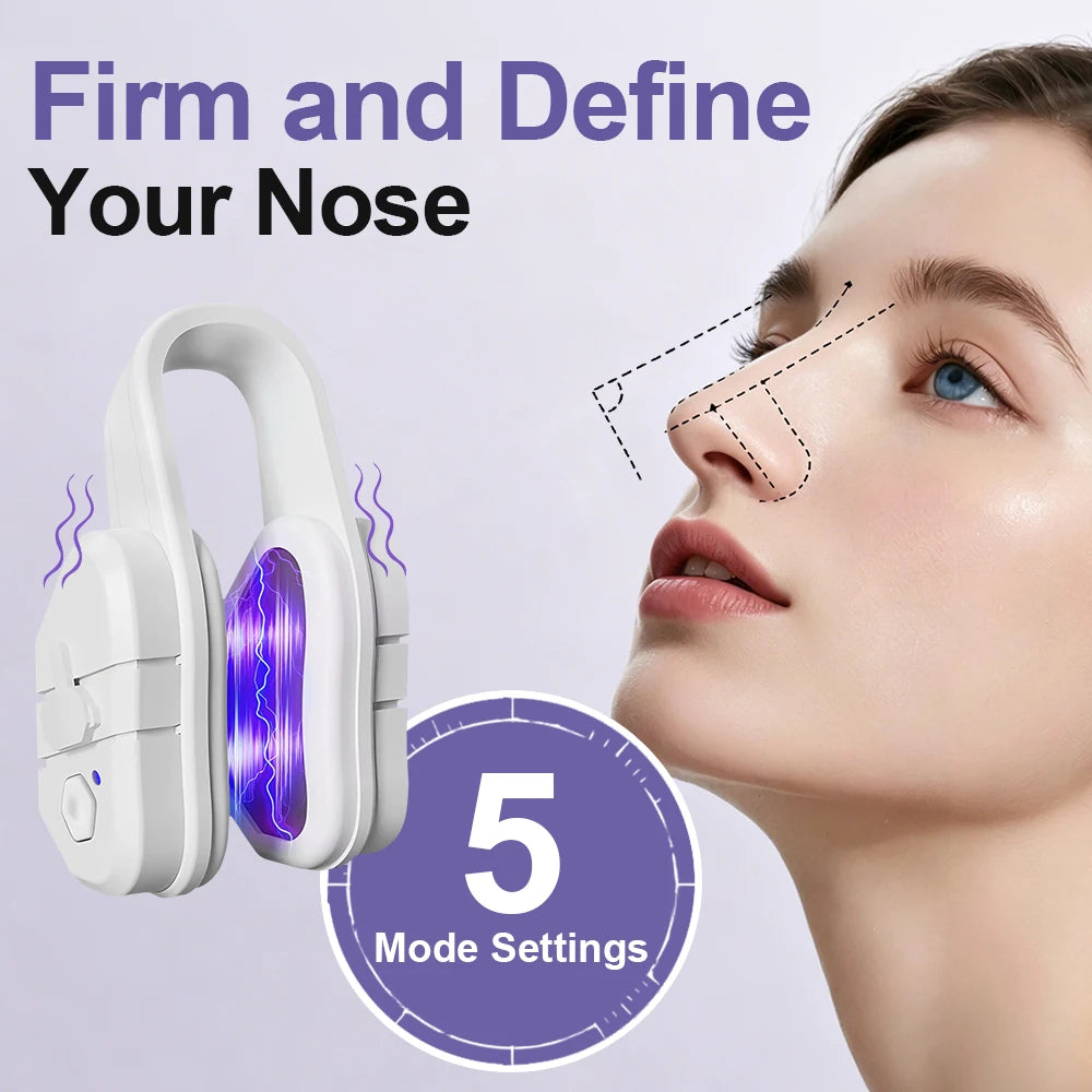 EMS Microcurrent Nose Sculpting & Lifting Massager - 9
