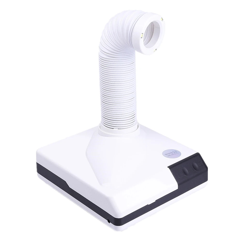 Professional 2-in-1 Nail Dust Collector with LED Lighting - 20