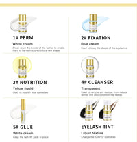 Professional Eyelash Lift and Tint Perming Kit