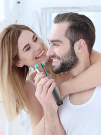 Sonic Rechargeable Electric Toothbrush with 8 Brush Heads