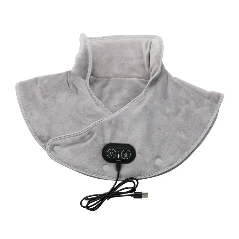 Electric Heated Neck and Shoulder Wrap for Pain Relief - 18