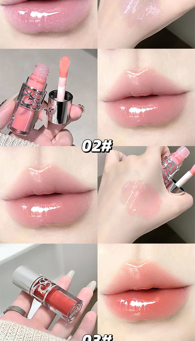 Sparkling Hydrating Lip Gloss for Natural Shine - 12