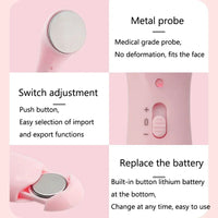Ultrasonic Ionic Facial Skin Tightening and Cleaning Device