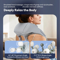 8-Head Deep Tissue Neck and Shoulder Massager