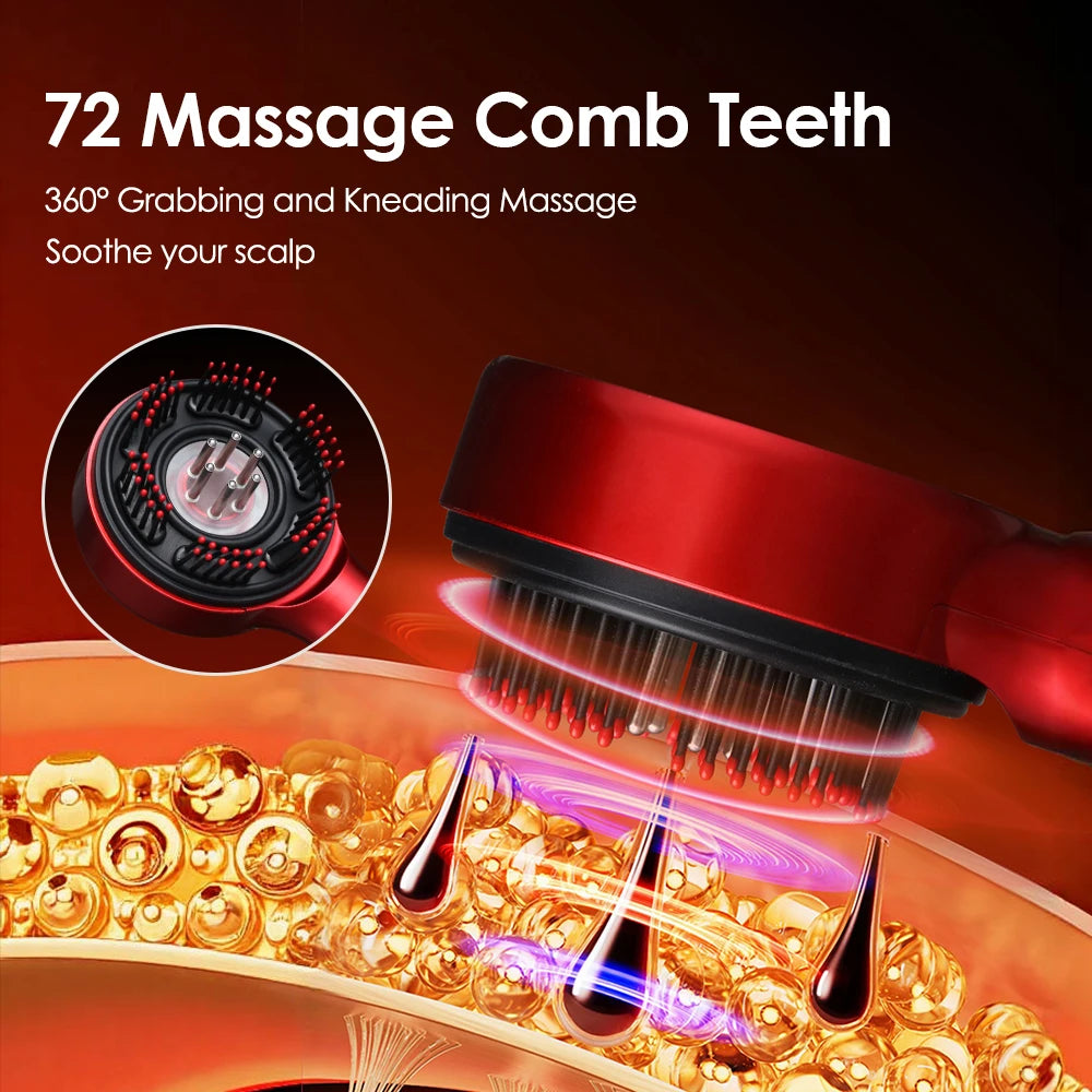 Electric Scalp Massager and Hair Growth Serum Applicator - 8