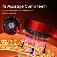 Electric Scalp Massager and Hair Growth Serum Applicator