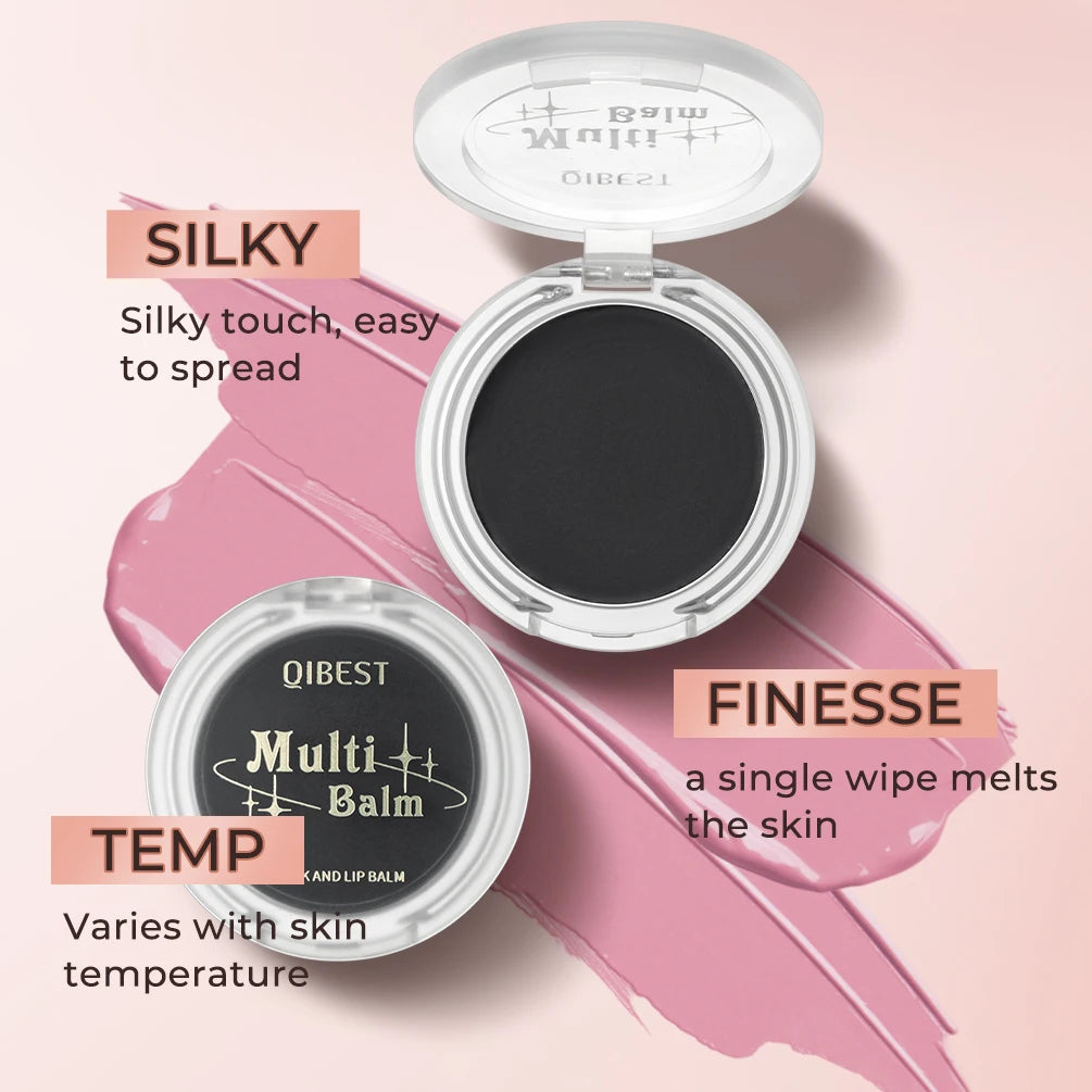 Color-Changing Multi-Use Lip and Cheek Tint Balm - 3